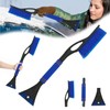 YongSral 2-in-1 Car Snow Brush, 60 cm Ice Scraper Car