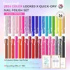 SAVILAND Juego de Esmalte de Uñas Secado Al Aire 36Pcs