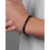 KRKC&CO Tennis Bracelets for Men Women, Black 5A CZ Bracelet,