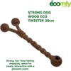 ECOMFY Strong Dog Wood Eco chew toys for Dogs, Twister