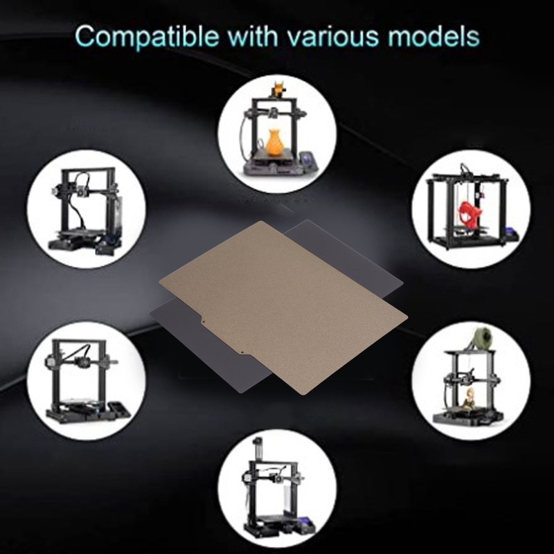 Spring Steel Build Plate Magnetic 200x300mm 2 Sided Powder Painted