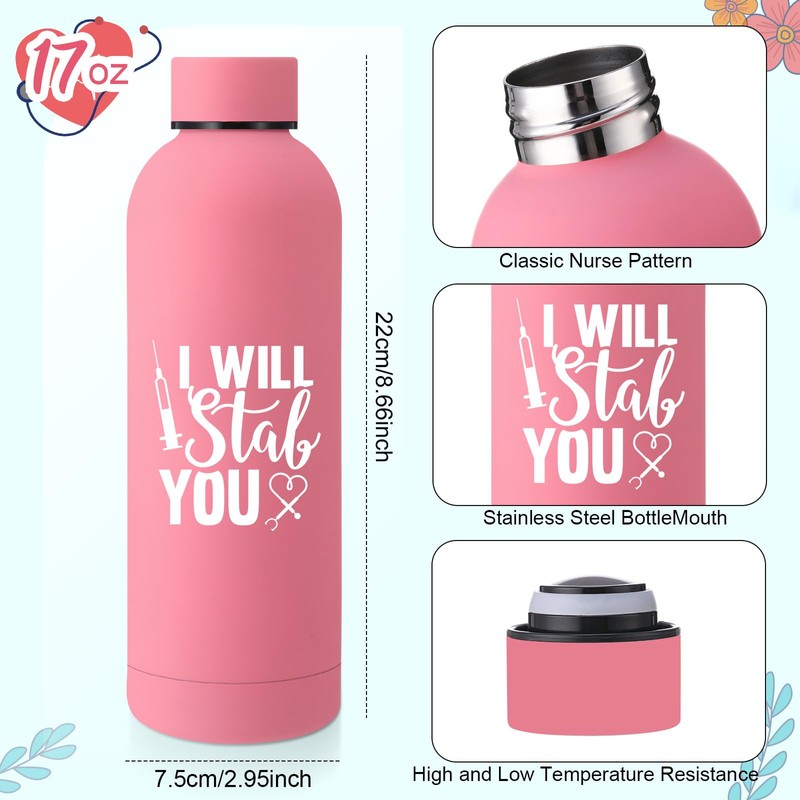 7 Pcs Nurse Week Appreciation Gifts Canvas Bag Tumbler Pen