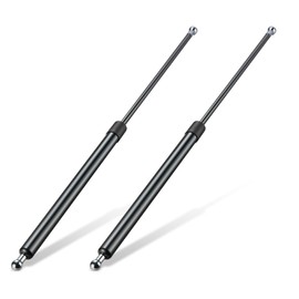 SYKRSS ST270M250M10 27" Gas Strut, 250Lbs/1112N Lift Support, Gas Spring for are Leer Camper Shell Topper Rear Window, Snowmobile Sled Trailer Heavy Trailer Cap Door Truck Cap Basement Door, Set of 2