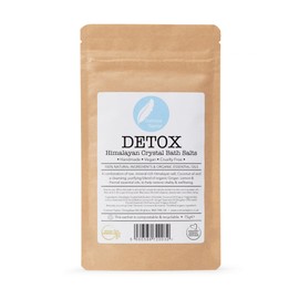 Corinne Taylor | Detox Himalayan Bath Salts | Lemon, Ginger & Fennel | Restores Vitality & Wellbeing | Organic & Natural | 75g