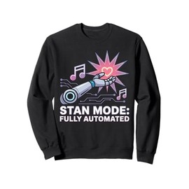 K-Pop Robotics Korean Pop Music South Korea Kpop Robot Sweatshirt