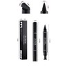 HhBdy Waterproof Eyeliner Stamp 4Pcs 2 in 1 Double Head
