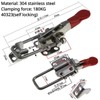 Adjustable Toggle Clamp Latch, 304 Stainless Steel or Galvanized Iron