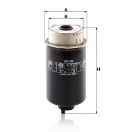 Original MANN-FILTER Fuel filter WK 8165 – For Utility Vehicles
