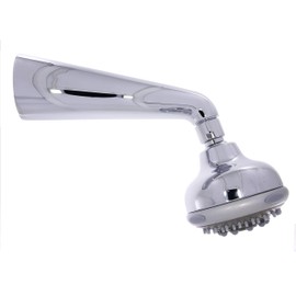 Shower Head Set Wall Arm with Shower Head with Anti-Limescale Nozzles