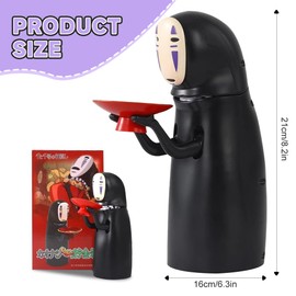 SKIKHN Cartoon Piggy Bank, Anime Kawaii Coins Money Box, Digital Money Boxes with Sound Effects, Automatic Swallow Coins, Gift for Children, Adults