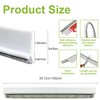 DINGLIAN 2 PCS Door Brush Bottom Sweep, Door Sweep for