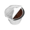 Foil Seals Reusable Capsules Lids Compatible with Nespresso