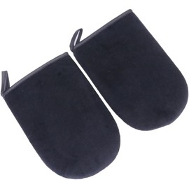 FRCOLOR 2piezas Aplicar Guantes Autobronceador Guante Autobronceador Negro Aplicadores De Para Bronceado Casa