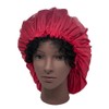 ELEBOX Premium Collection Super Jumbo Shower Cap Red