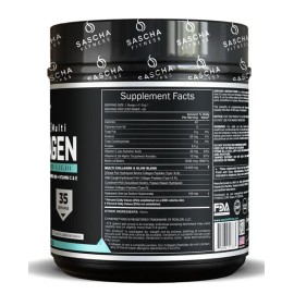 Health Plus Collagen Sascha Fitness Hydrolyzed Supports Healthy Skin, Hair & Nails + GIFT!