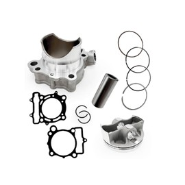 yeedaky Cylinder Piston Rings Gaskets Kit for Kawasaki 2009-2016 STD 77mm Standard Bore Cylinder Aftermarket Automotive Parts Replacement OE#KX250F KXF250