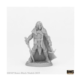 Bones Black: Dark Elf Male Warrior