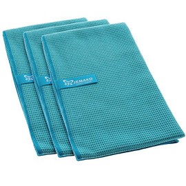 Jemako Set of 3 Drying Towels Large 45 x 80 cm Turquoise