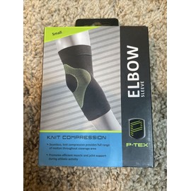 P-Tex S Small Elbow Knit Compression Sleeve P-TEXE400 Tennis Tendonitis