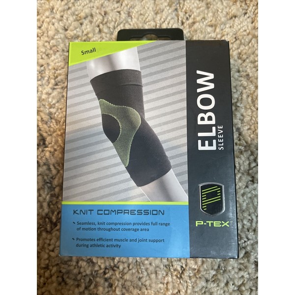 P-Tex S Small Elbow Knit Compression Sleeve P-TEXE400 Tennis Tendonitis