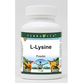 Terravita L-Lysine Powder (1 oz, ZIN: 514863) - 3 Pack