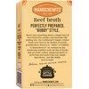 Manischewitz Beef Broth 17oz (3 Pack), Flavorful, Kettle Cooked, and
