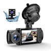 Bewinner 3 Channel Dash Cam Front and Rear 1080P Full