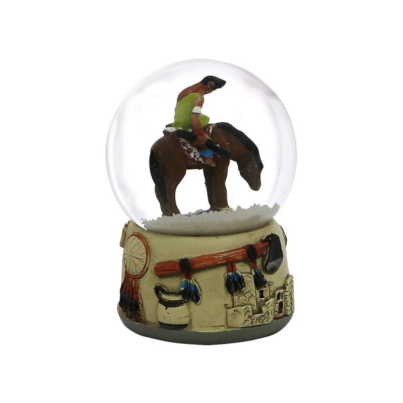City-Souvenirs Oklahoma Snow Globe - Mini 2.5 Inch