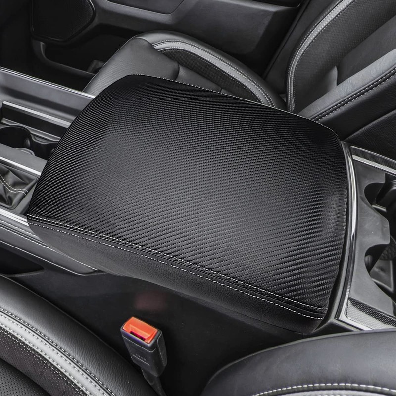 INTGET Car Center Console Armrest Cover for 2022 2023 Dodge