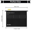 A4 Suspension Files, MerryNine 24PCS Polypropylene Filing Cabinet Suspension Files