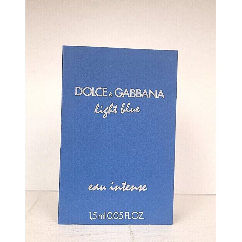 Light Blue Dolce & Gabbana Women 0.05 Oz Eau Intense