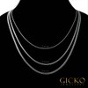 Gicko Snake Chain 925 Silver – Width in 1.2.3 mm