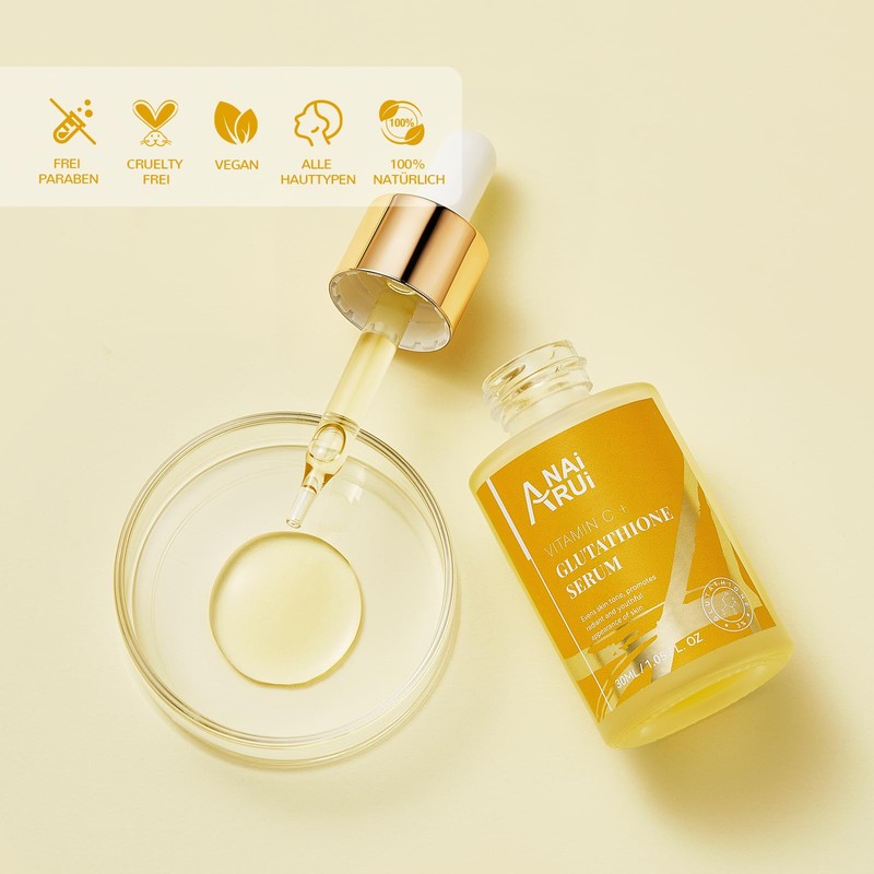 ANAiRUi ANAiRUi Glutathione Serum with Vitamin C and Niacinamide, Glutathione