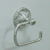 Melody Maison Luxe Silver Toilet Roll Holder 17cm x 16cm