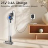 VHBW 26V Charger Replacement for MOOSOO M X6 XL618 XL-618A
