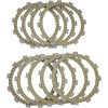 JINFANNIBI Clutch Kit Heavy Duty Springs & Gasket for Honda