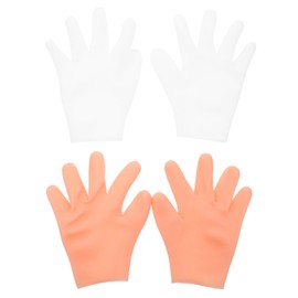 Healvian 2pairs Moisturizing Lotion Gloves Portable Sunscreen Hydration Gloves for Household Use Skin-friendly Comfortable for Hands for Women Men