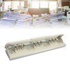 9 Hole Punch White Manual 8 Sheet Capacity DIY Hole