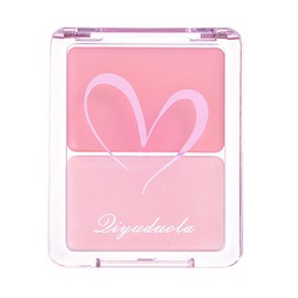 Qiyuduola Cream Cheek Bi-Color Teak Highlight Essential Teak Waterlight Cheek Cream Tint Blush Liquid Cheek Inflated Eyeshadow Tint Teak -#01