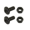 Two Bike Fender Bolt/Nut Black.