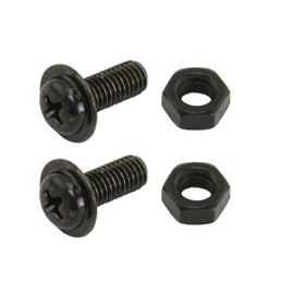 Two Bike Fender Bolt/Nut Black.