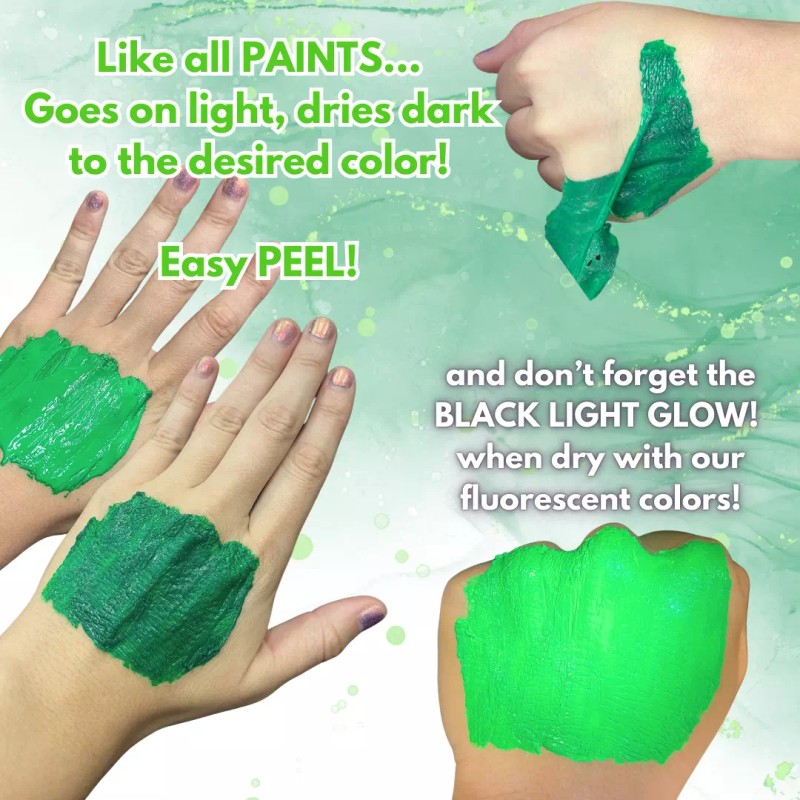 Liquid Latex Fluorescent Green 32 Fl Oz - Liquid Latex