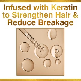 CHI Moisturize It Duo Keratin Shampoo & Conditioner Set, Hydrating Formula Restores & Strengthens Hair, Sulfate & Paraben-Free, 2 Bottles, 32 Oz