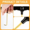 Lotsdonxia 2-Piece Trampoline Spring Puller Kit with T-Shaped Hook &