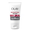 Facial Cleanser by Olay Regenerist, Detoxifying Pore Scrub & Exfoliator,