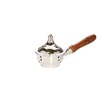 NKlaus Incense Burner Wooden Handle Incense Burner Scent Sticks nickel