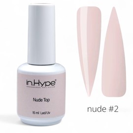 IN.HYPE UV Nude Gel Top No wipe for nail Nude #2
