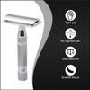 Pearl Shaving Double Edge Safety Razor SSH-05 (CloseComb,Chrome)