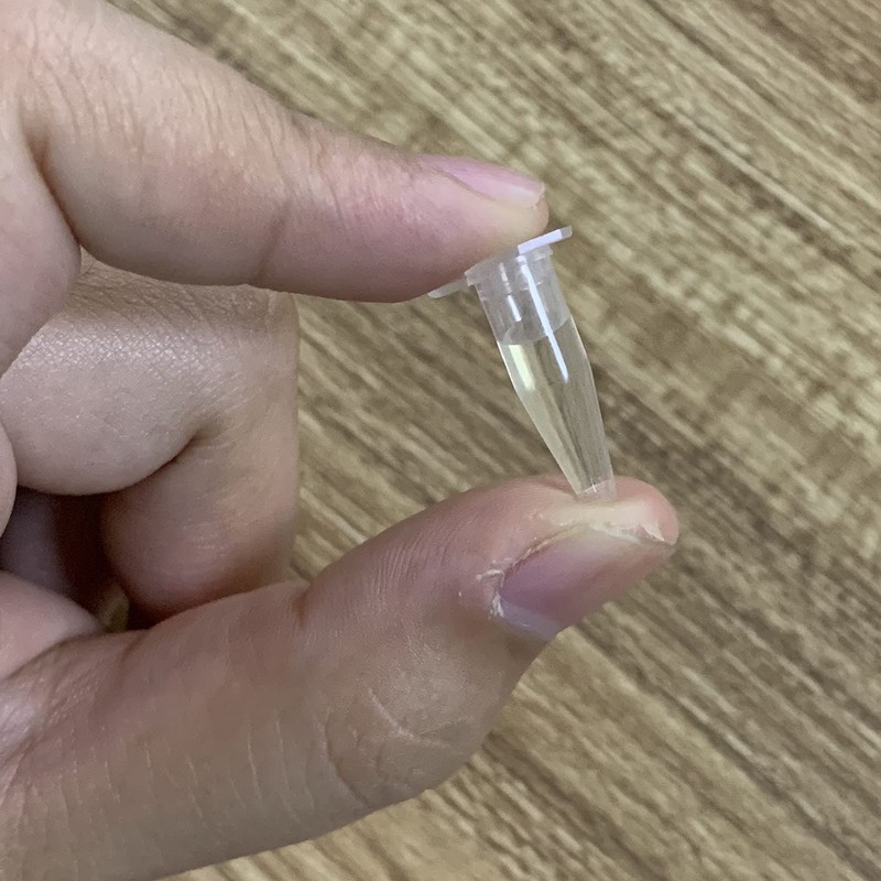 TAODAN Tubos de centrífuga, 200 unidades de 0,2 ml de