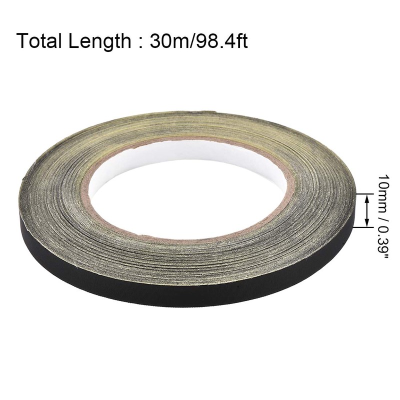 uxcell 10mm Acetate Cloth Tape for Laptop Electric Auto Guitar